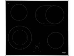 Электрическая варочная поверхность KORTING HK 62051 X