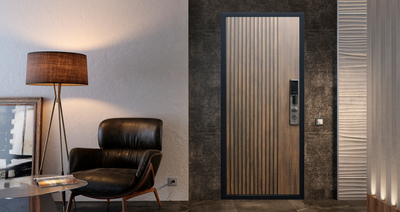 Стальная дверь   Jazz. Заказная модель.