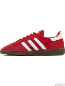 Adidas Handball Spezial Scarlet Gum' Red/Красные  Женские  (36-40)