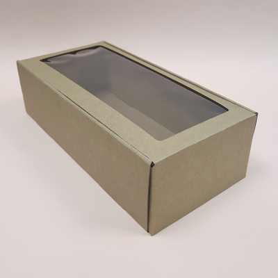 Короб 150*320*90мм (FEFCO 0427, пластиковое окно ПЭТ)