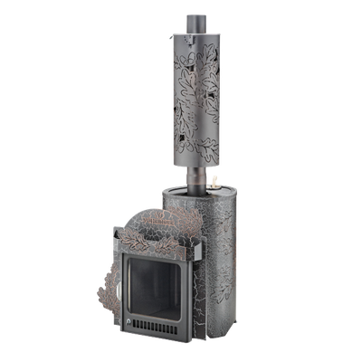 Печь Ферингер Малютка в кожухе Дуб до 18 м3