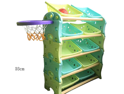 Этажерка-трансформер с баскетбольным кольцом FAMILY