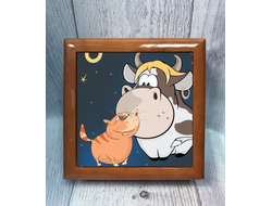 Шкатулка с символикой "Быка" №2