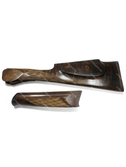 ИЖ-27 приклад и цевье ЛЮКС МОНТЕ-КАРЛО АНГЛИЙСКАЯ ЛОЖА орех <до 1988 года выпуска>