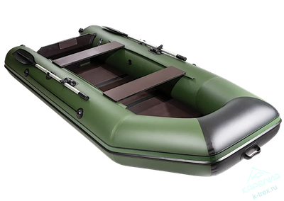 Лодка ПВХ Мастер Лодок Аква 3200Слань-книжка Киль