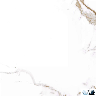 Керамогранит Stellare Ceramica Carrara Bronze 60x60 см белый матовый