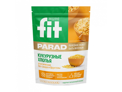 ФитПарад Кукурузные хлопья 200 г сладкие БЕЗ сахара и БЕЗ фруктозы