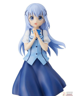 Фигурка Чино Кафу (Kafuu Chino Rabbit House Natsu Seifuku Ver.)
