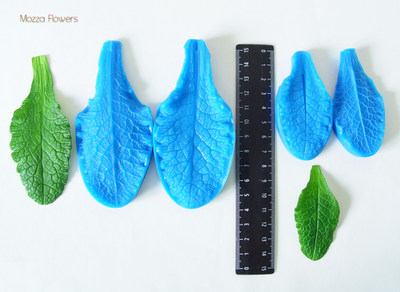 "Лист примулы " силиконовый молд (вайнер)