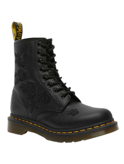 Ботинки Dr. Martens 1460 Vonda Mono Black Softy Floral