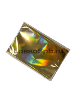 Трансферная поталь Золото Голография 15 см х 1 м УЦЕНКА