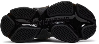 Кроссовки Balenciaga Triple S Sneaker Clear Sole Black