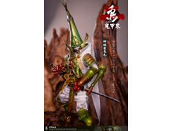Самурай-кузнечик, зеленый - КОЛЛЕКЦИОННАЯ ФИГУРКА 1/12 Soldier - Gweitong series 2 (CT00A) - CROW TOYS