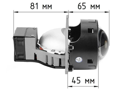 Светодиодные билед линзы для DAF XF105 (2006-2013) Aozoom Truck Trailer 24 вольта, со штатными линзами