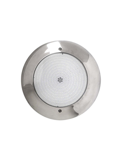 Прожектор светодиодный универсальный с оправой из нерж. стали AquaViva LED201B-546 светодиодов, 33Вт/12В, RGB с закладной