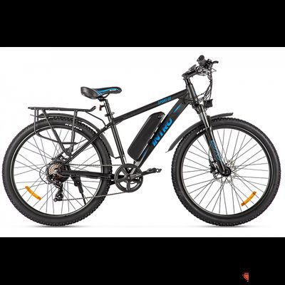 Электровелосипед INTRO Sport GT (Черно-синий)