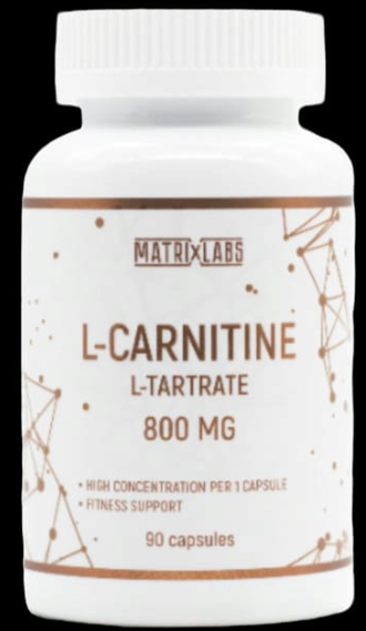 MATRIX LABS L-CARNITINE L-TARTRATE 800 МГ