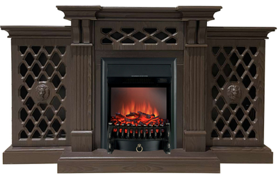 Электрокамин Асгард AO с очагом Fobos