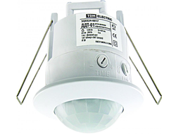 Датчик движения TDM ДДТ-01 1200W, 10-420с, 6м, 3+Лк, 120(сбоку)+360(сверху)гр IP20 SQ0324-0017