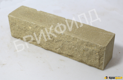Имитация природного камня. Евростандарт "Дикий камень". Светло-желтый. Кирпичный завод Брик Филд