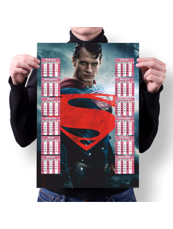 Календарь настенный Супермен № 3