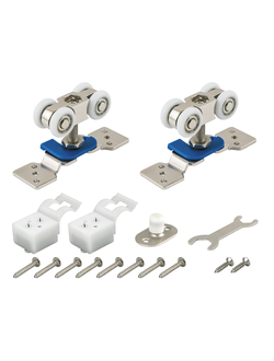 Комплект роликов Armadillo (Армадилло) для раздвижных дверей DIY Comfort 60/4 kit (877)