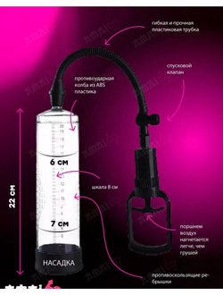 36 Помпа для члена вакуумная VV