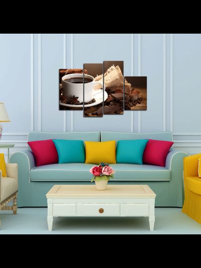 Модульная картина "Кофе с шоколадом"