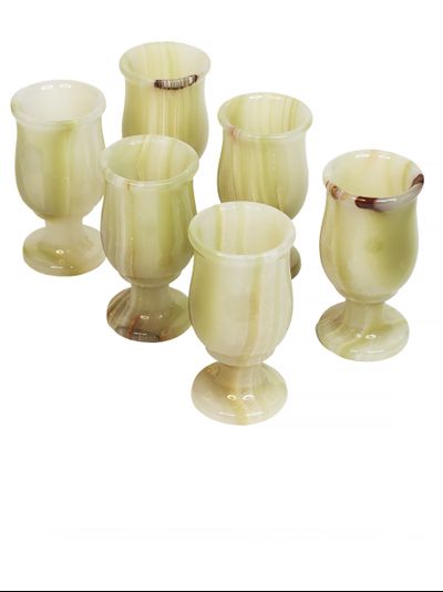 Набор из 6-ти рюмок, оникс