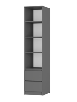 Пенал Симпл ПН-18 Графит (Мебелони)