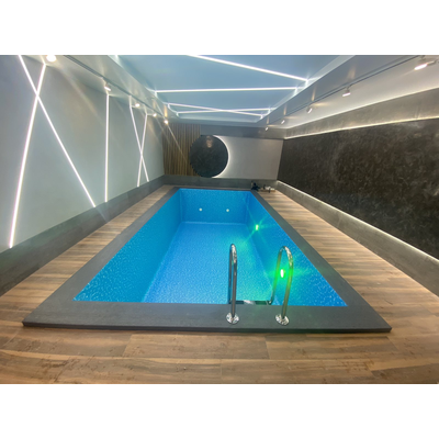 Пленка ПВХ для бассейна Poolmagic "Призма" голубая