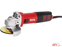 Машина шлифовальная угловая DCK KSM10-125, 1100Вт, пылезащита, усиленные шестерни.