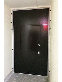 монтаж установка входные двери самара в интерьере, закладка проема газобетонным блоком, тамбурные