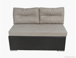 Модульная секция Престиж двухместная из ротанга