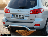 Защита заднего бампера для HYUNDAI SANTA-FE 2006-2012 AKSIYON X (Турция)