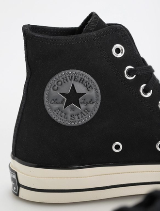 Кеды Converse Chuck Taylor 70 замшевые черные высокие