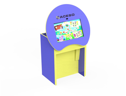 Интерактивная парта I-Table сенсорный стол для детей Олодим купить экран мультитач для ДОУ