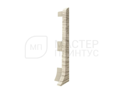 Заглушка левая для ПВХ плинтуса Vilo Linela 408 Дуб брисбен