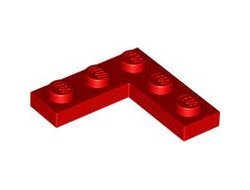Plate 3 x 3 Corner, Red (77844 6493105)