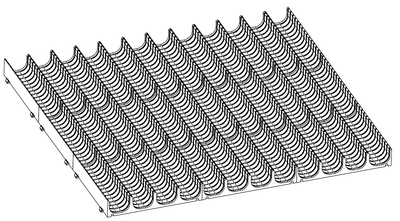 Лоток пластмассовый цилиндрический