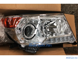 Фары Toyota Land Cruiser 200 в стиле 2012-2015 года