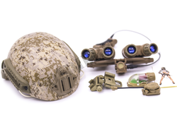 Шлем с аксессуарами 1/6 (E&S 26009R) - EASY&SIMPLE