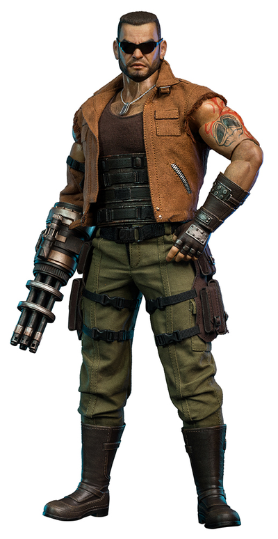 Баррет Уоллес (Final Fantasy VII Remake) - Коллекционная ФИГУРКА 1/6 Fantasy Reset - Avalanche Leader (SH004) - SHARKTOYS
