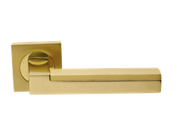 Дверные ручки Morelli Luxury ISLAND OSA Цвет - Матовое золото