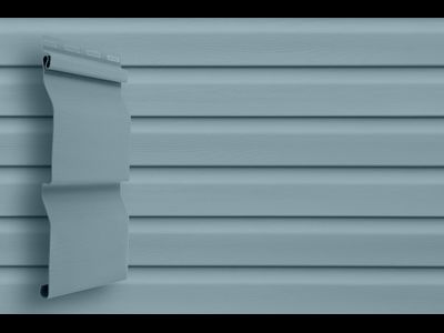 Сайдинг 3,0 GL Amerika D4 цвет голубой