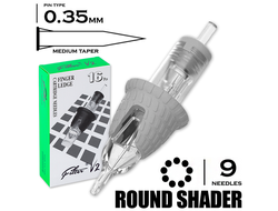 9 RSMT/0.35 - Round Shader Medium Taper "EZ FILTER V2"