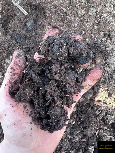 отработанный грибной субстрат