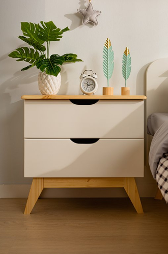 Тумба ТК-6 на высоких ножках из массива сосны 57 х 35 х 55 см