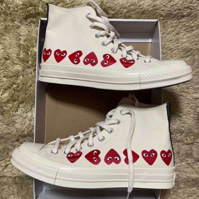 Оригинальные кеды Converse Comme des Garcons Play 162972C