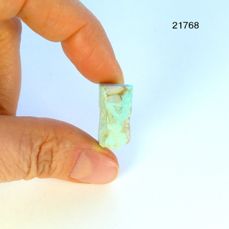 Бирюза натуральная (горбушка) Казахстан арт.21768: 4,6г - 20*17*9мм